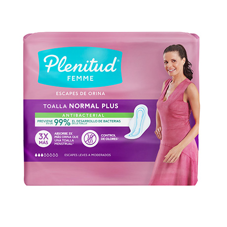 Toalla Higiénica Plenitud® Femme Larga